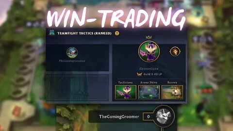 Wintrading in TFT