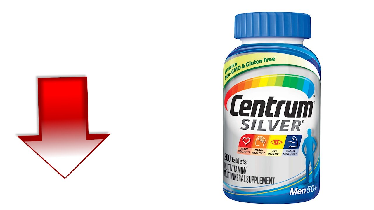 entrum Silver Multivitamin for Men 50 Plus