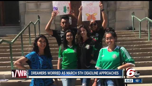 Thousands in Indiana worry about their futures as DACA deadline approaches