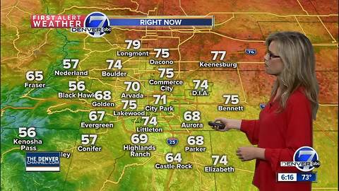 Some much needed moisture for Colorado