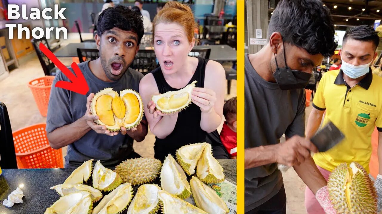 American experiences Durian HEAVEN in Malaysia for the first time