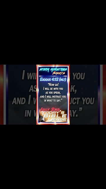 JUL 02, 2023 | SPEAK with BOLDNESS and POWER: Exodus 4:12 and Freedom From Fear Of Speaking Day