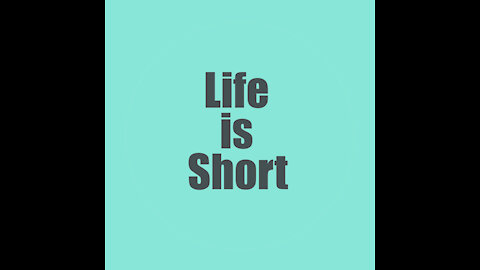 Life is Short.. Just do it! [GMG Originals]