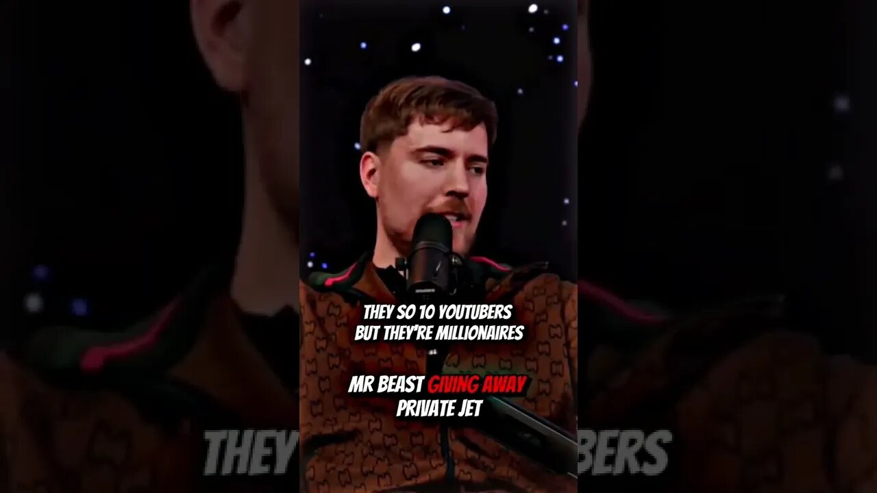 Mr beast private jet