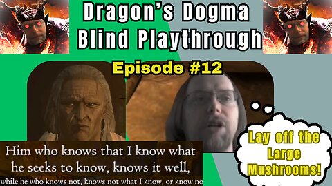 Dragon's Dogma DA: Budjo Blind Playthrough Ep. #12 - Scavenger Hunt