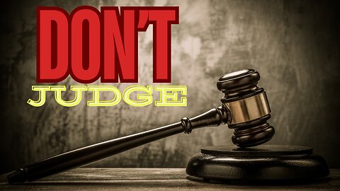 God Said Don't Judge