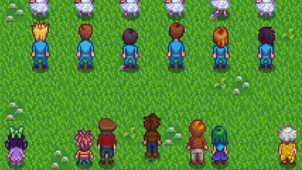 Flower Dance | No Partner and Partner[Male] - Stardew Valley