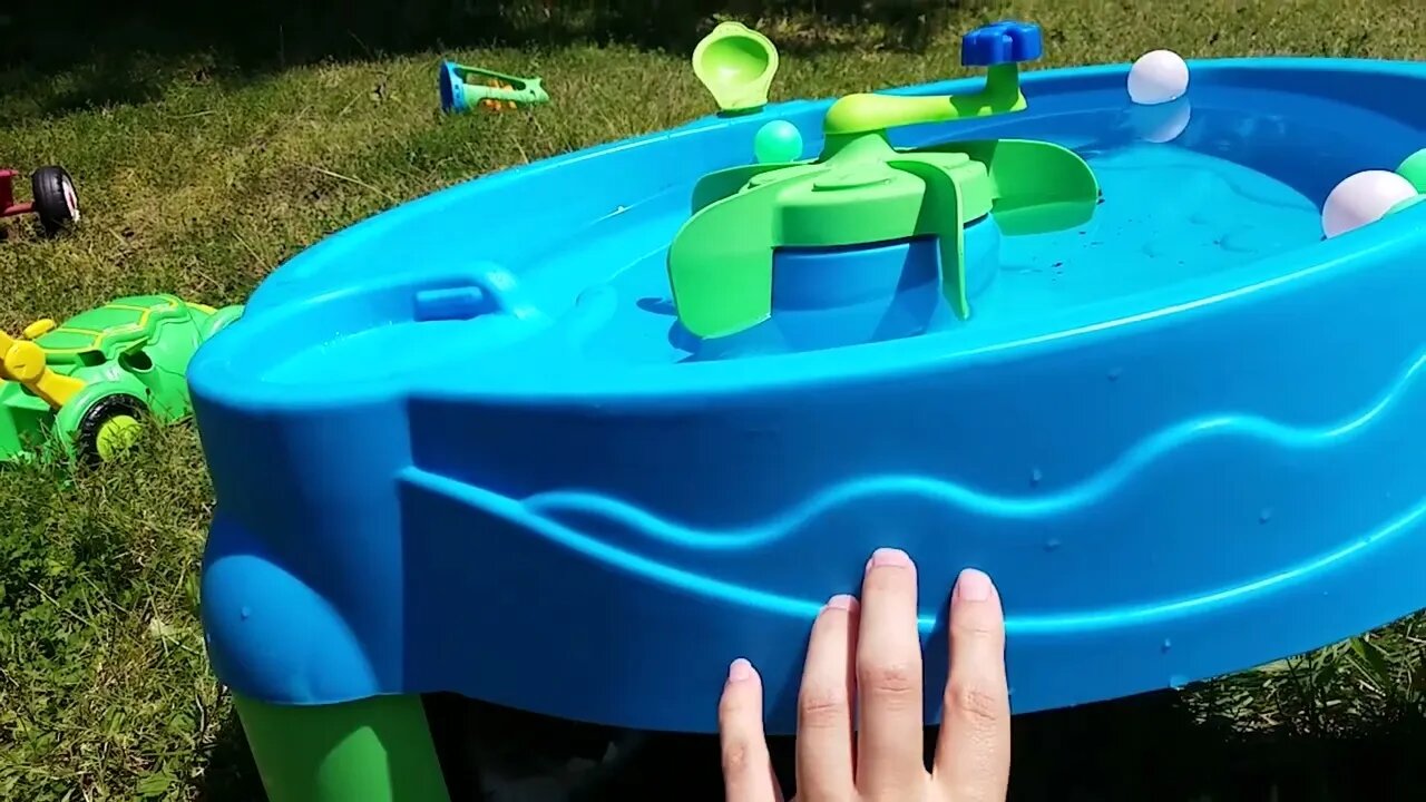 ASMR In The Sun🌞 | Outdoor Tracing, Tapping, Scratching, Water Sounds, Whispering Ect