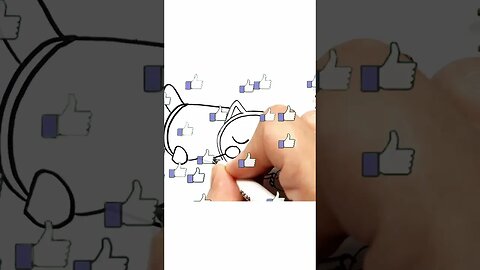 How to draw and paint Pillow Cat from Gabby's Dollhouse