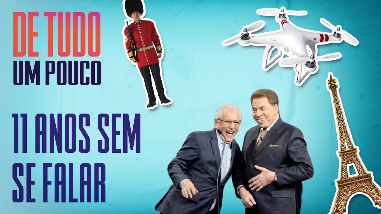 EU ESTAVA ERRADO, revela CARLOS ALBERTO sobre briga com SILVIO SANTOS | De Tudo Um Pouco