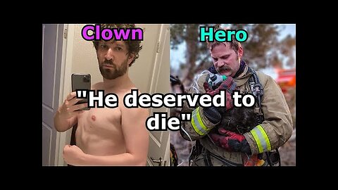 Influencer mocks the death of a firefighter
