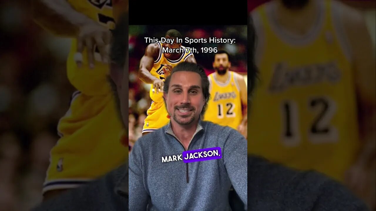 TODAY IN SPORTS HISTORY: 3/6/1996 #shorts