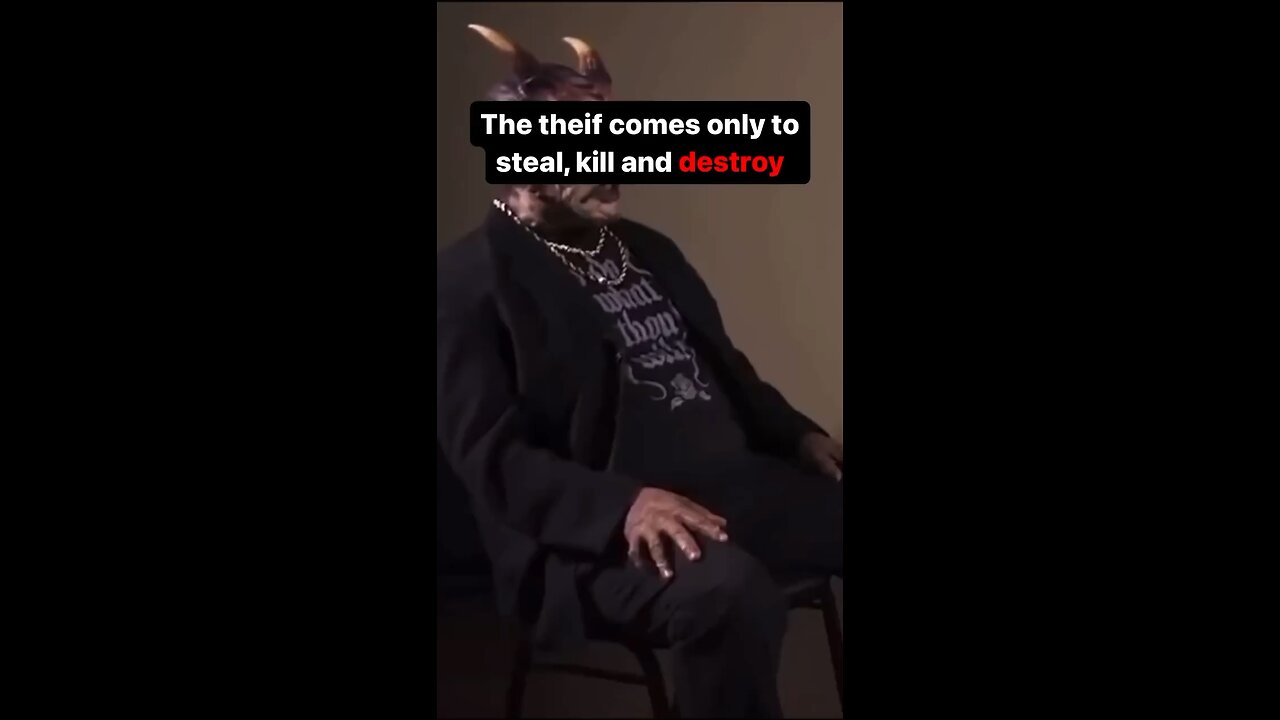 The devil talks 👀