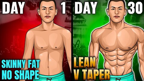 The 5 Min Movie Star Bodyweight Workout (V TAPER)