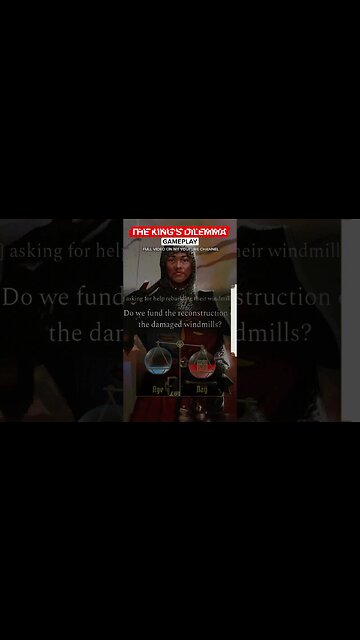 THE KING'S DILEMMA - GAMEPLAY [4K 60FPS] #Shorts