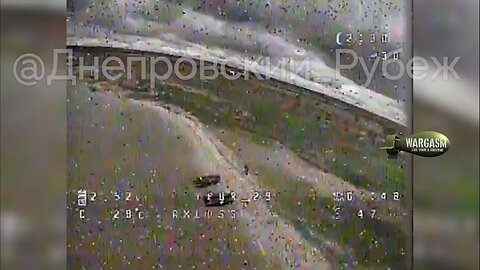 Dniepr river landing boats hit with Russian kamikaze drone