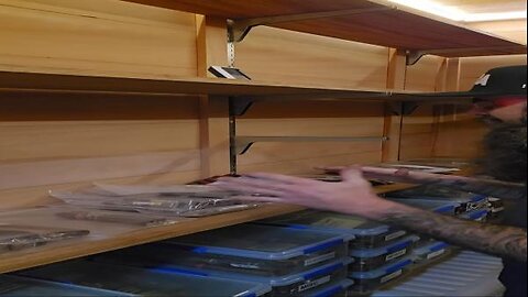 Walk In Cigar Humidor Build Part 12 Shelf Install | Cigar Prop