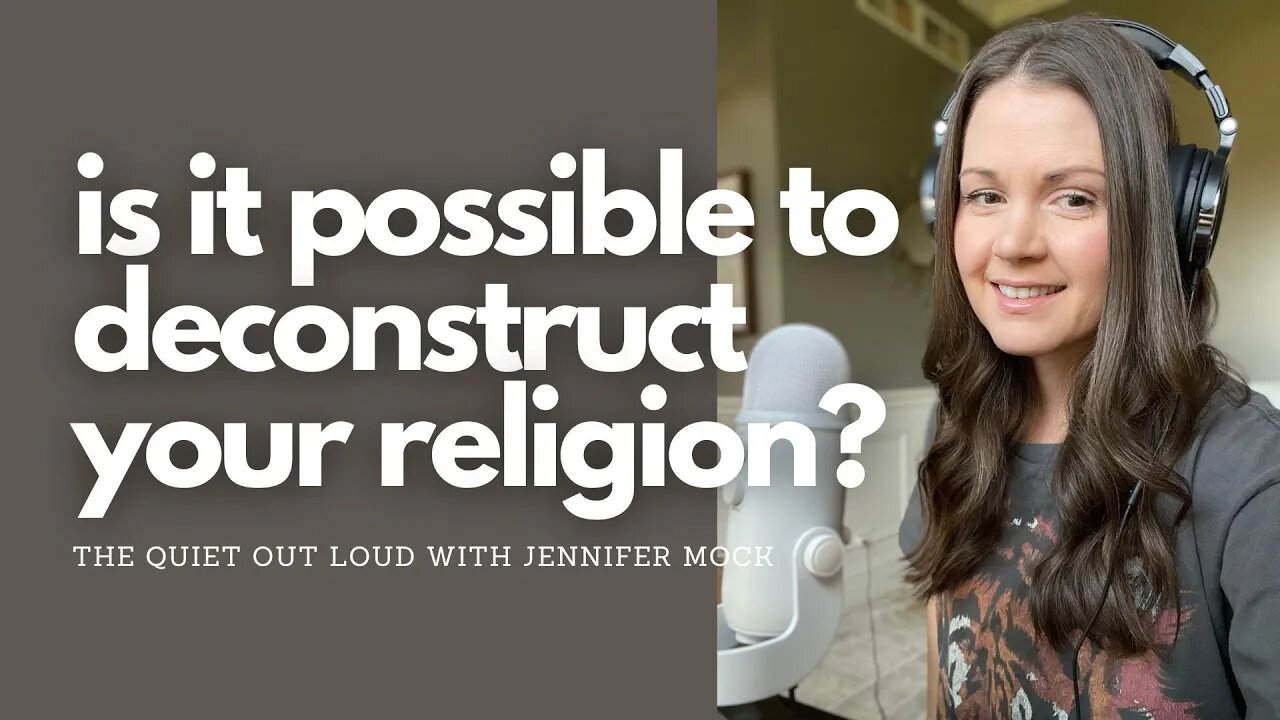 Deconstructing your Christianity