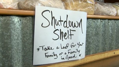 Bakery offers 'Shutdown Shelf" for people impacted by government shutdown