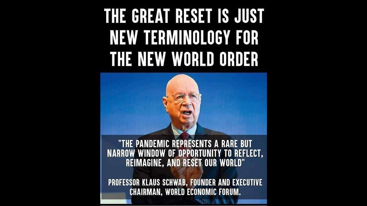 Plandemic, starvation, control, enough WEF - NWO - UN -