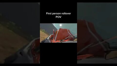 BeamNG DRIVE / first person accident