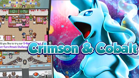 Pokemon Crimson & Cobalt - Fan-made Game New Adventures, HM Modules, Unreal Time, Crafting Recipes