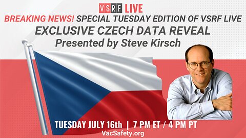 VSRF Live #134.5: Special Tuesday Evening Episode! Czech Record Level Data Reveal