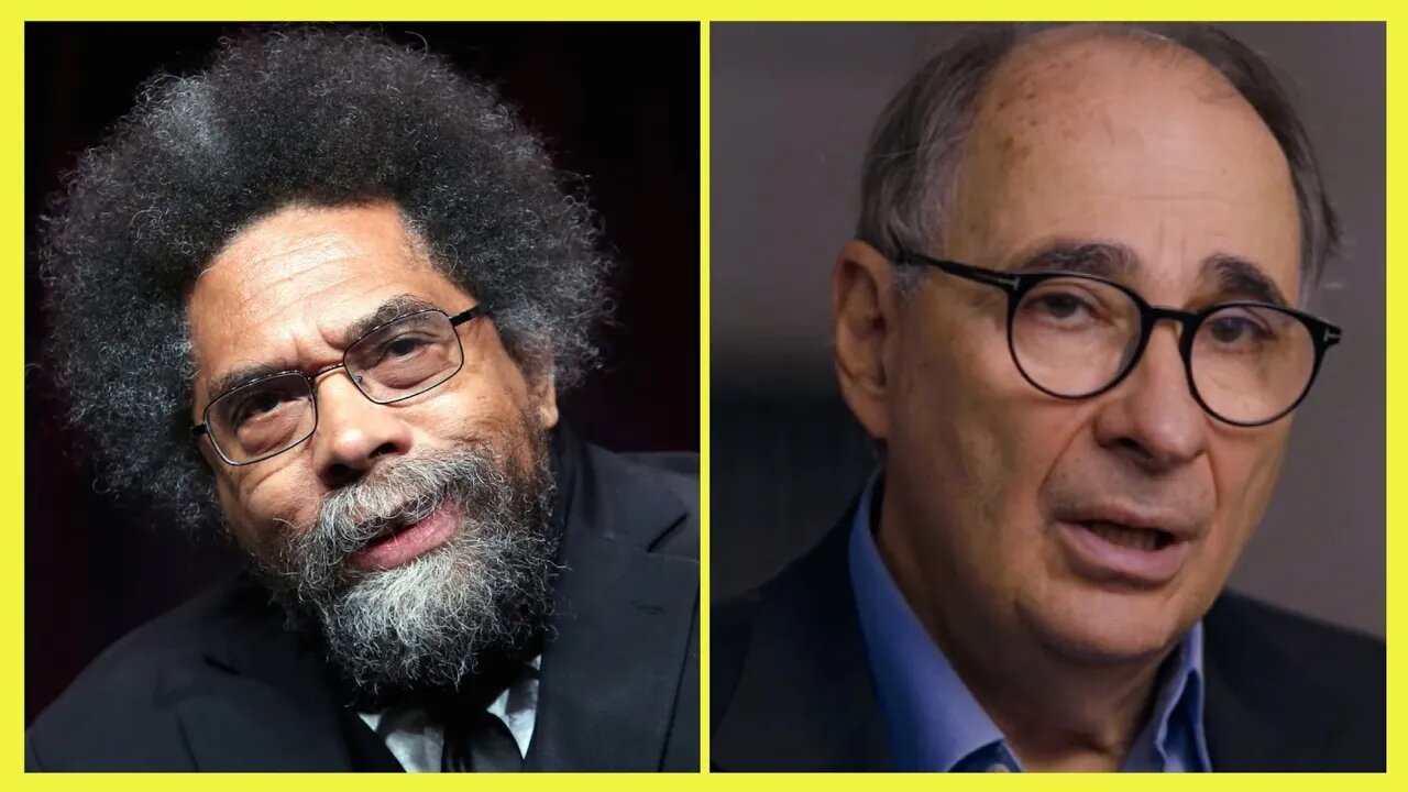 Democrat Shills TERRIFIED Of Cornel West (clip)