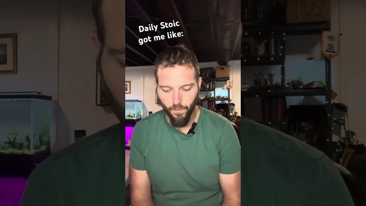 Daily Stoic got me like: #standtall #dailystoic