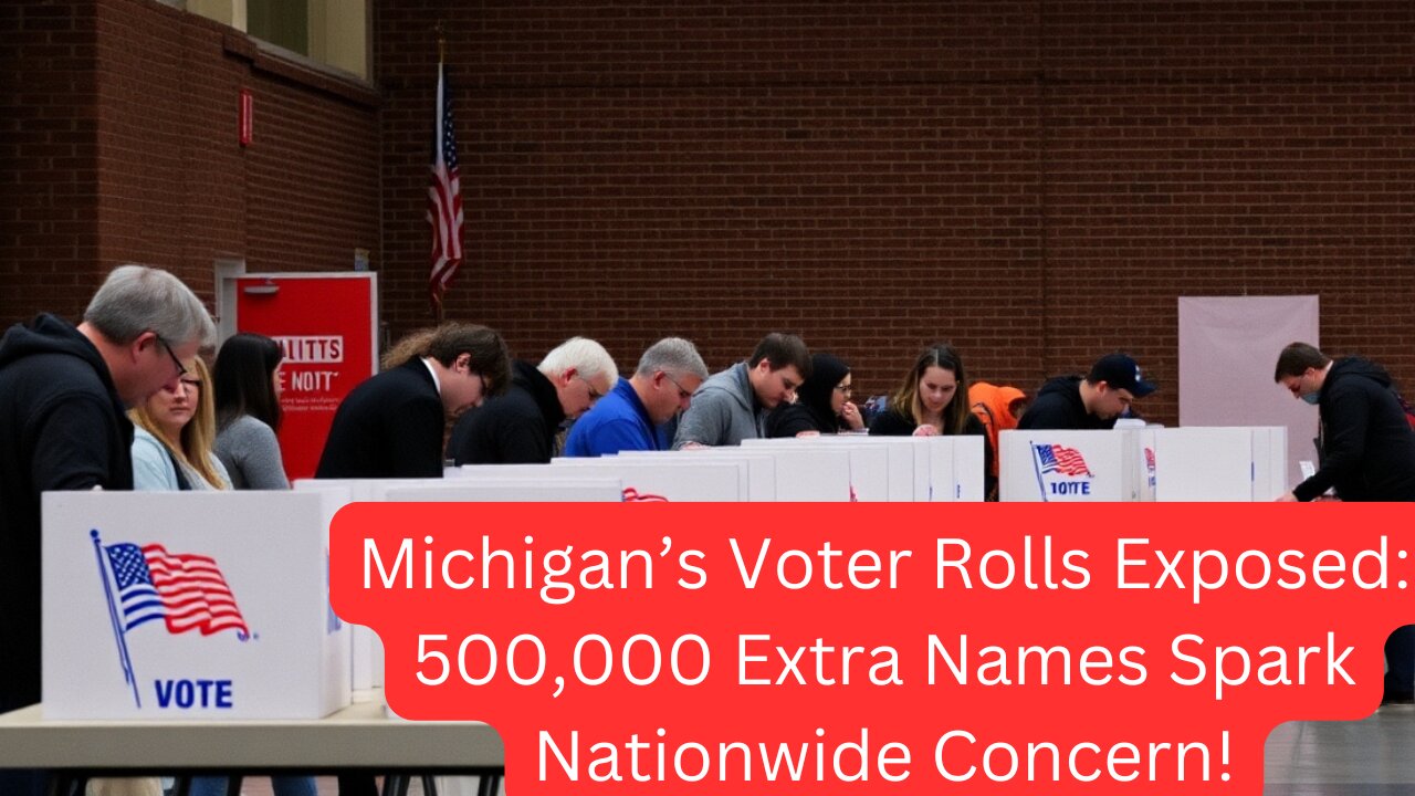 Is Michigan’s Voter Roll Out of Control? The 500,000 Extra Voters Controversy