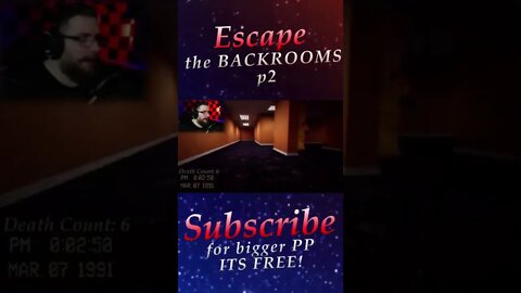 Escape the Backrooms part 2 #shorts