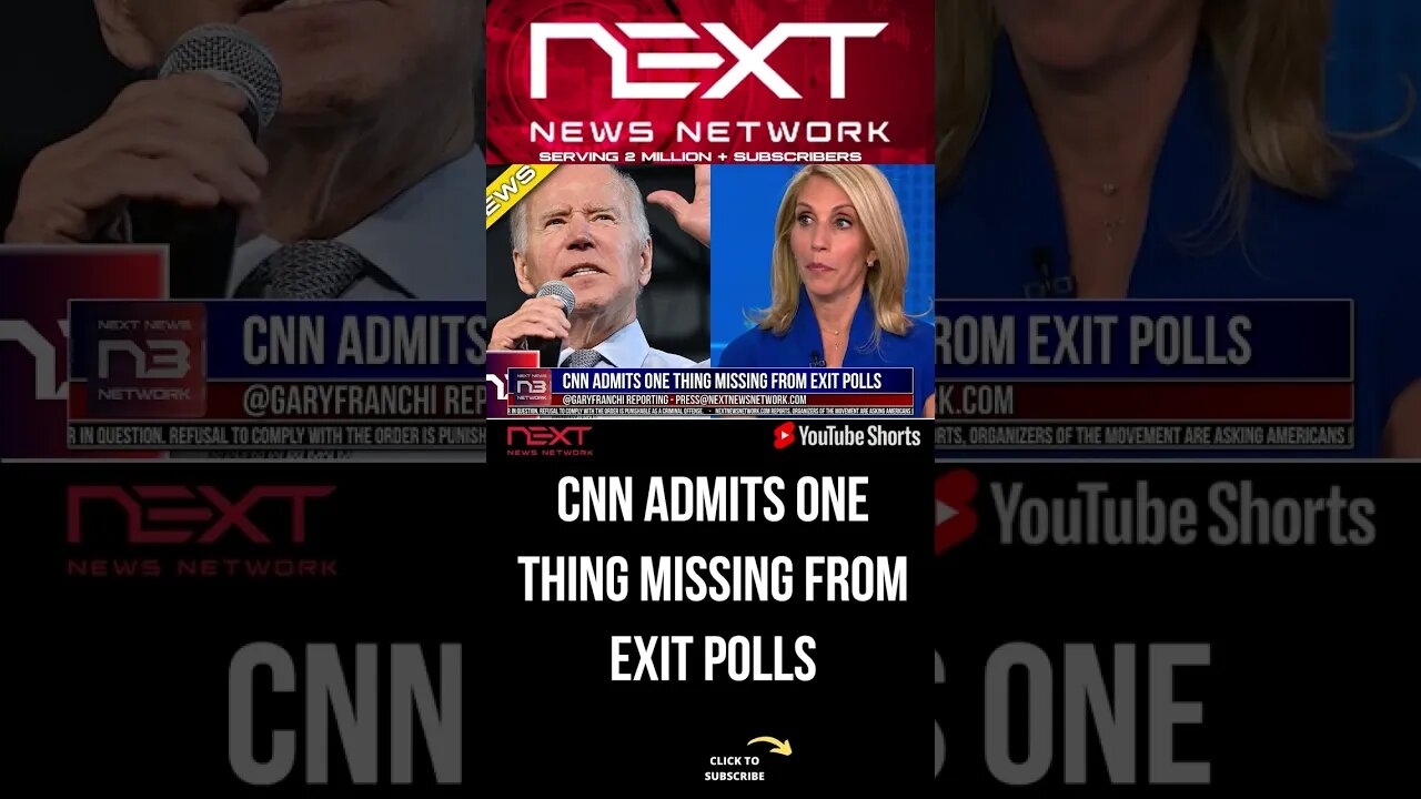 CNN Admits One Thing Missing From Exit Polls #shorts