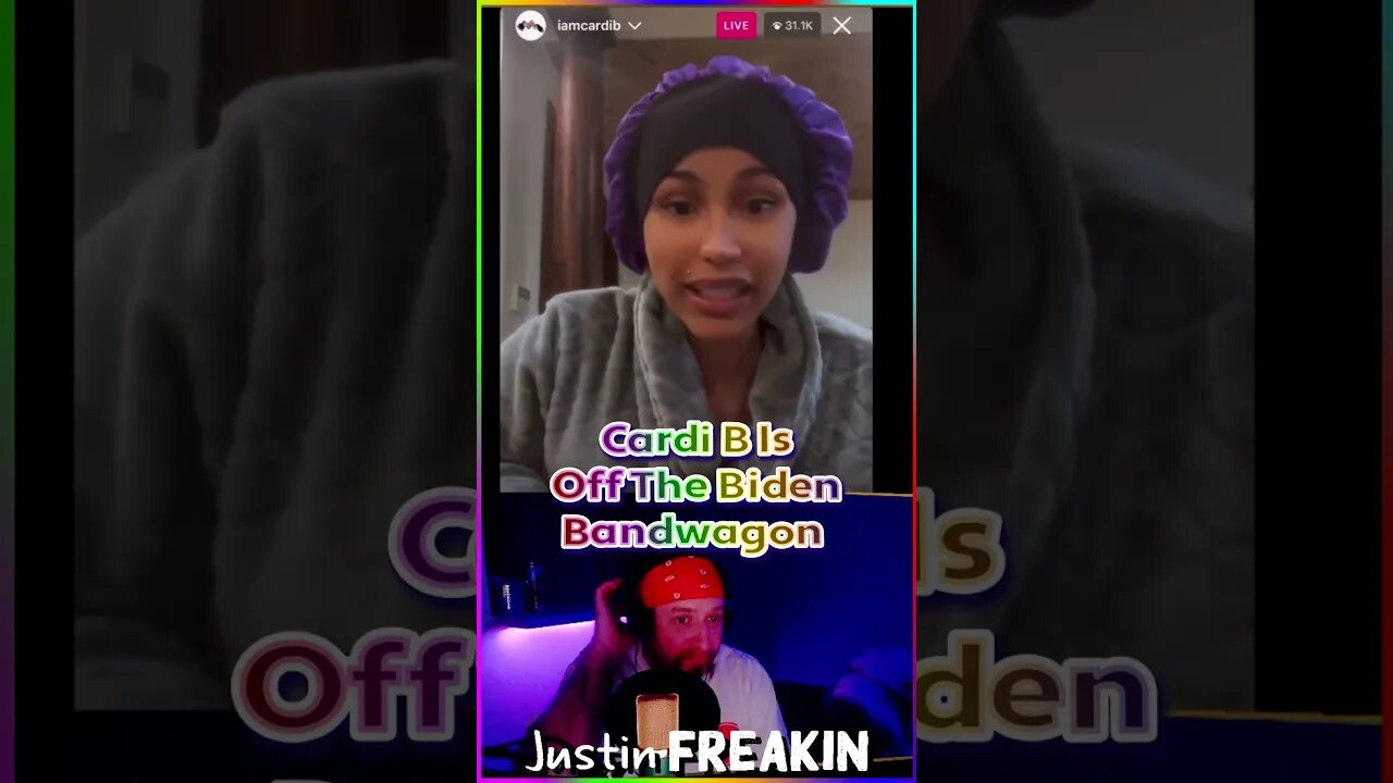 BIDEN BLEEDS SUPPORT: Cardi B No Longer Endorses Joe For President