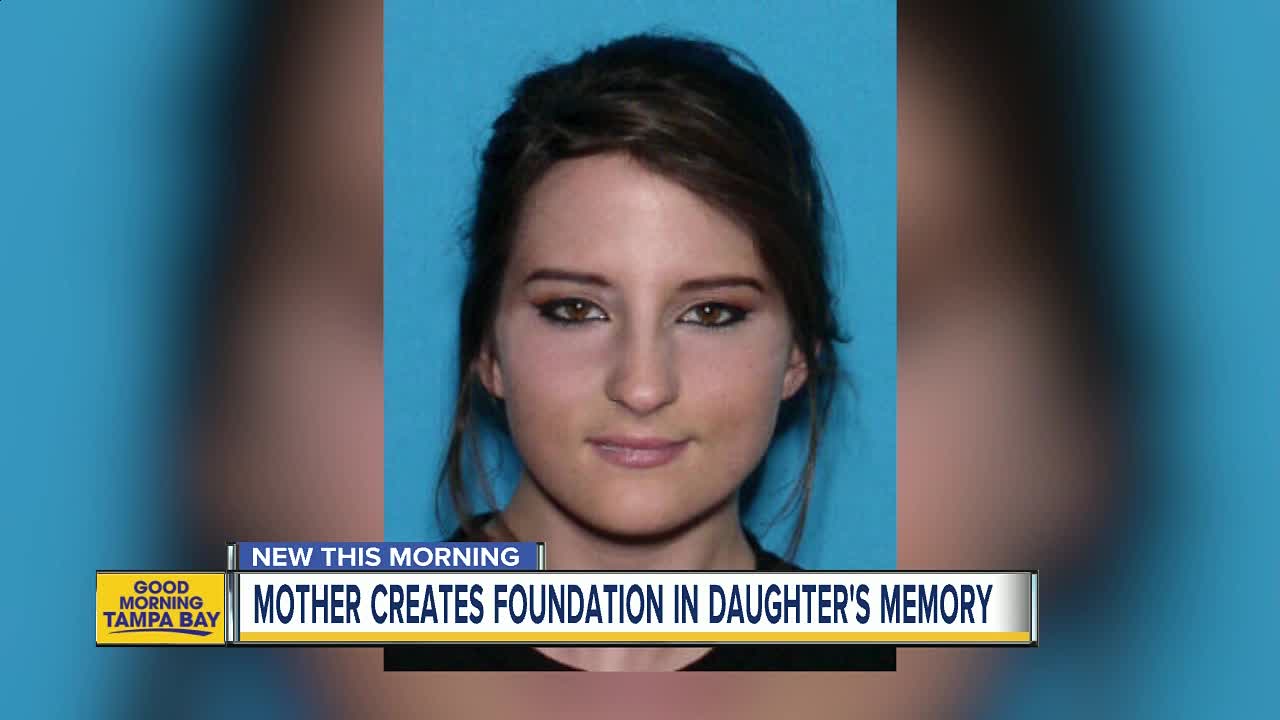 Tampa mother creates foundation in daughter's memory