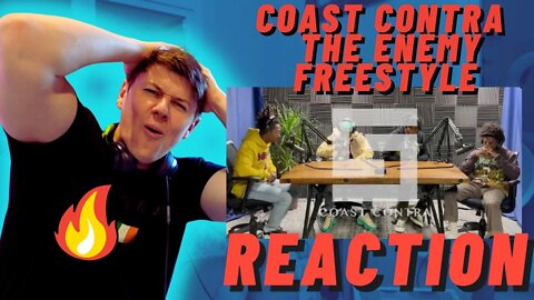 COAST CONTRA - THE ENEMY FREESTYLE | BEST FREESTYLERS!!((IRISH REACTION!!))