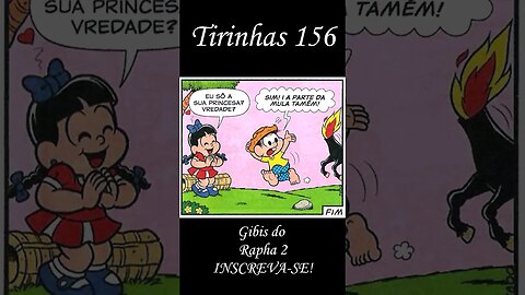 Tirinhas da Turma da Mônica nº 156 | Gibis do Rapha 2