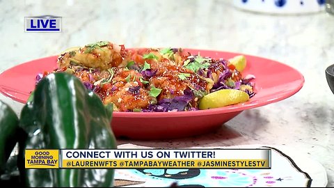 Creating tasty dish for Day of the Dead