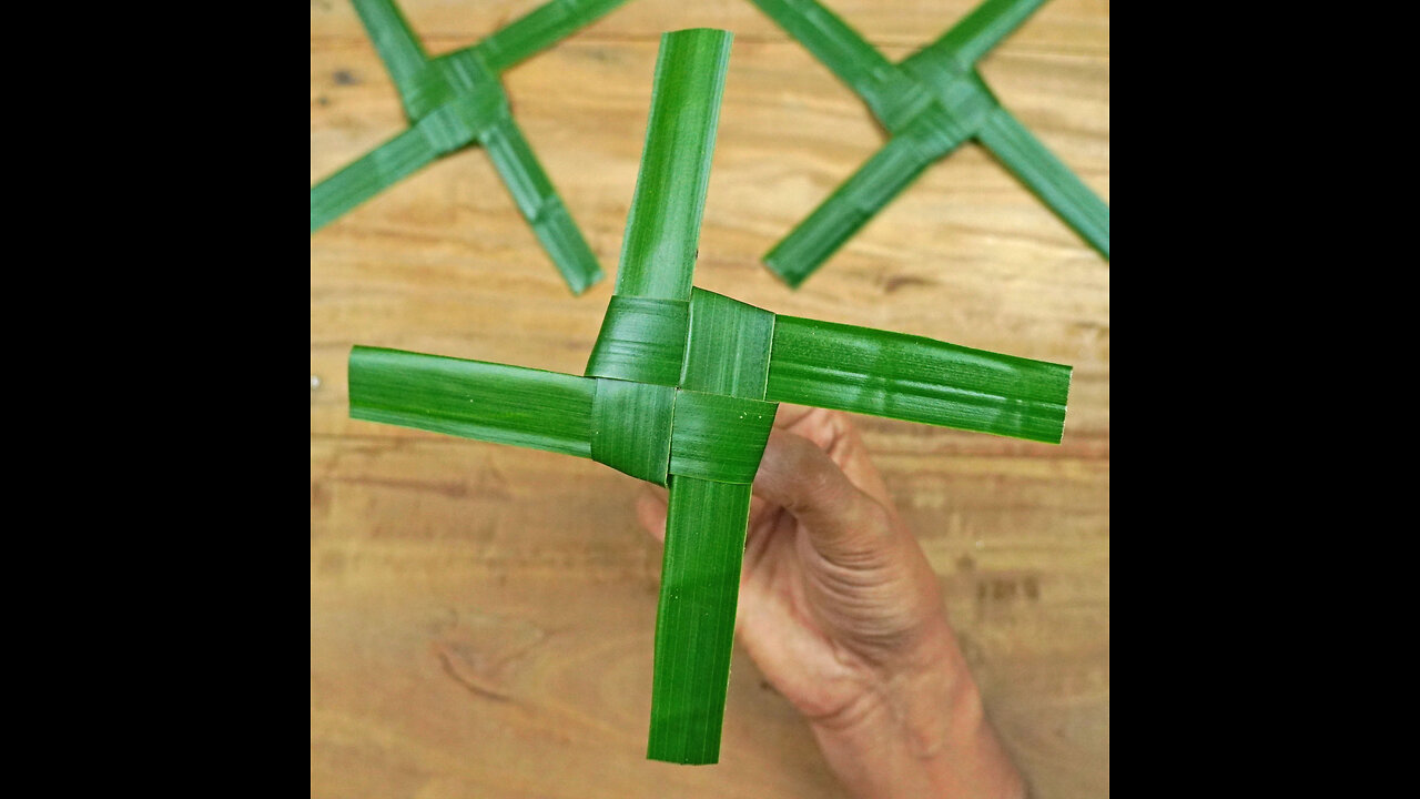 Coconut Leaf Crafts Idea😍Handmade Craft Activities With Real Leaves🌴