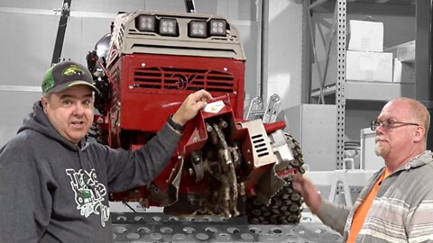 Selling our Ventrac Stump Grinder!