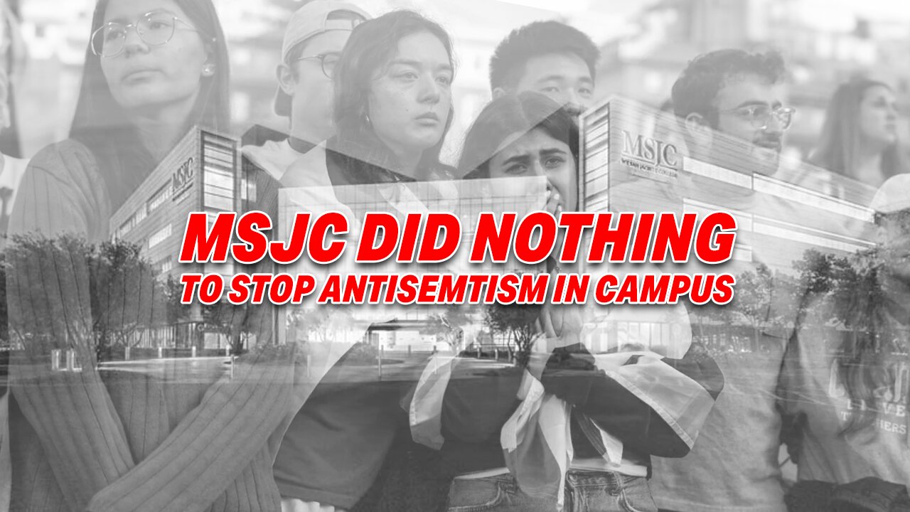 DR. DENISE NUSSBAUM COMMENTS ON THE LACK OF APPROPRIATE CAMPUS RESPONSES TO RISING ANTI-SEMITISM