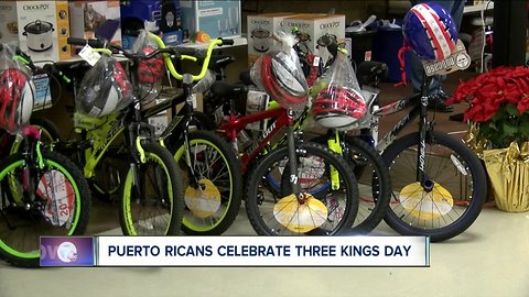 Annual Three Kings Day celebration at the Olivencia Center