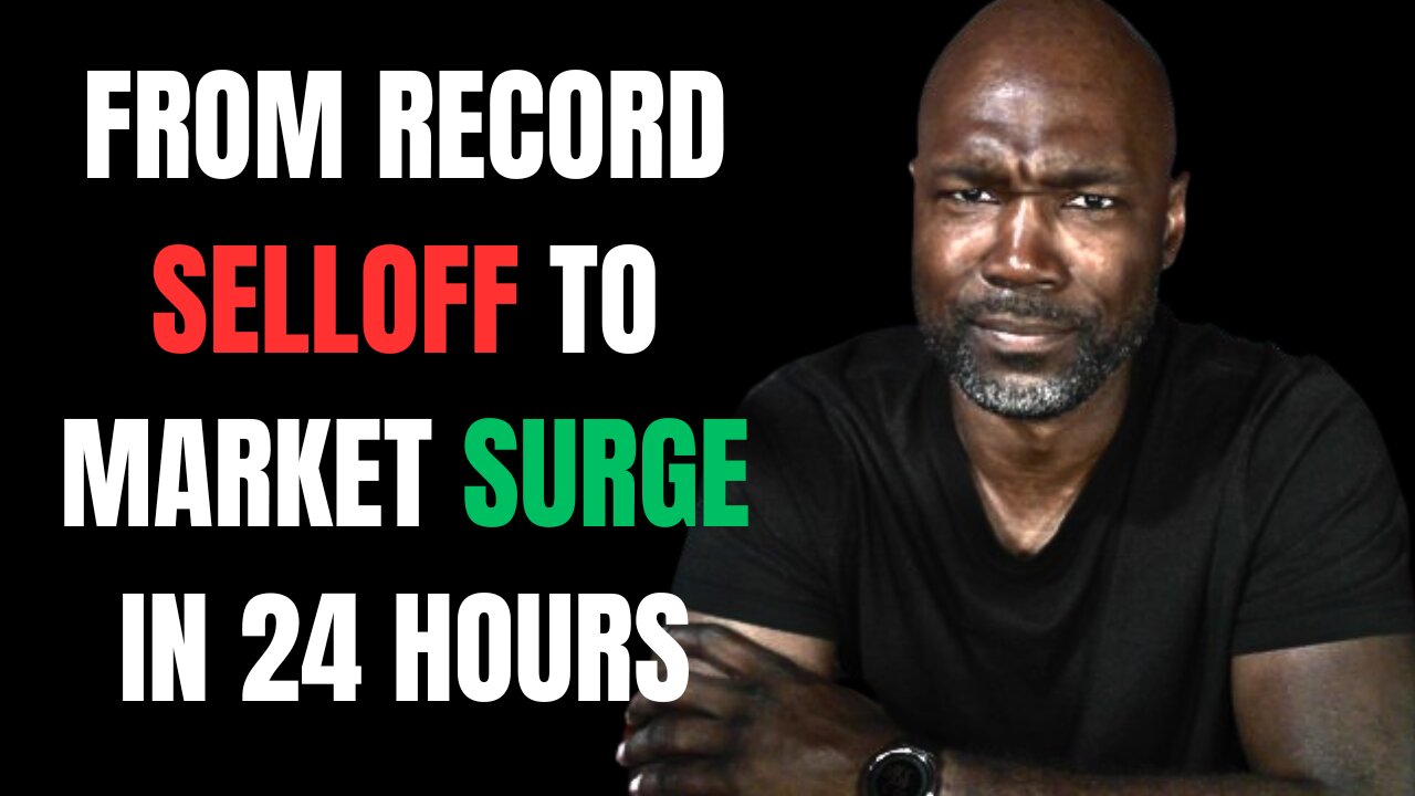 Second Day Surge! Someone Saved The Day - Japan's Nikkei 225 Rebounds 3,300 Points
