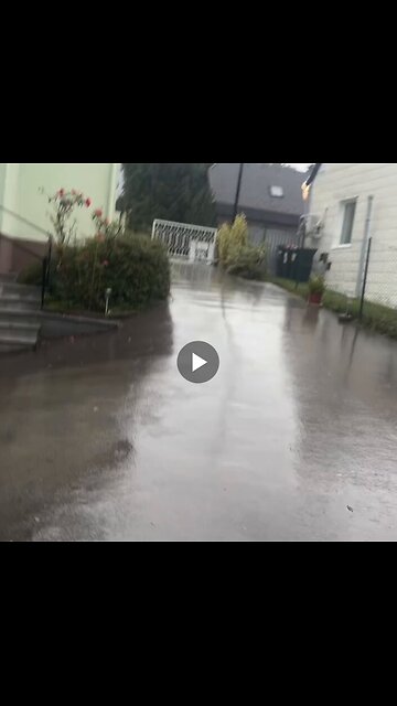 The flooding in Europe is insane.