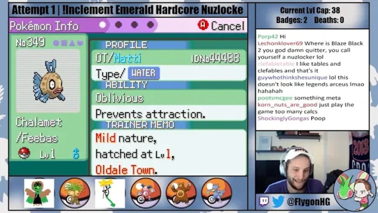 Pokémon % Inclement Emerald Hardcore Nuzlocke ROM Hack