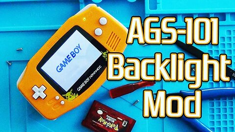 GameBoy Advance AGS-101 Screen Mod | Complete Tutorial