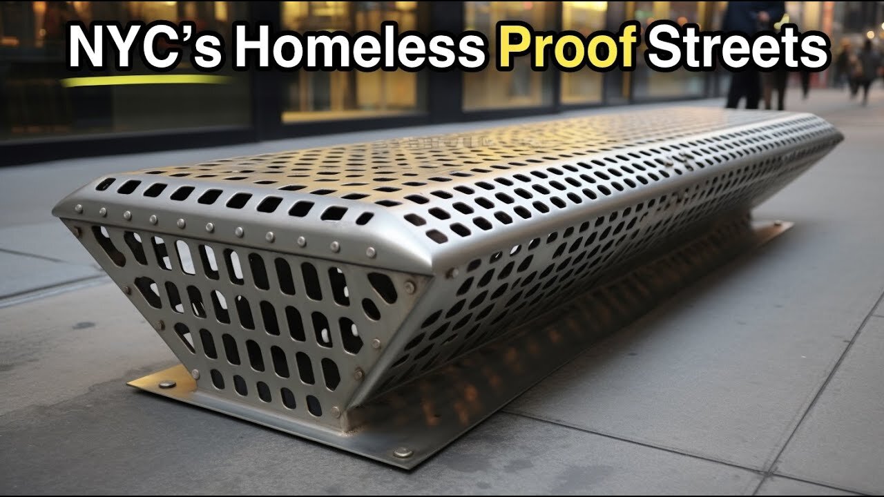 NYC is building Anti Homeless streets