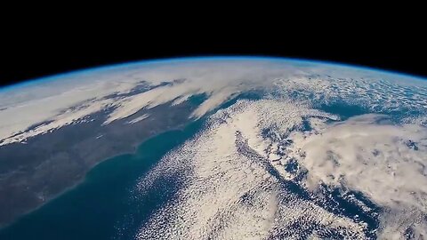HD 10 hours - Earth from Space & Space Wind Audio - relaxation