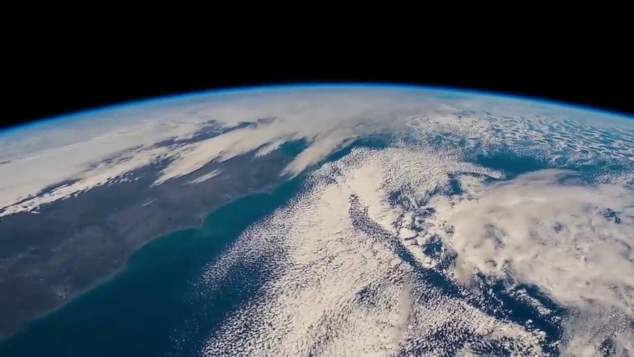 HD 10 hours - Earth from Space & Space Wind Audio - relaxation