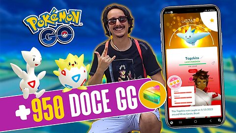 DUPLO TOGEKISS 100% SORTUDO NO LEVEL 50!!! Dia da Comunidade do Togetic no Pokémon GO!