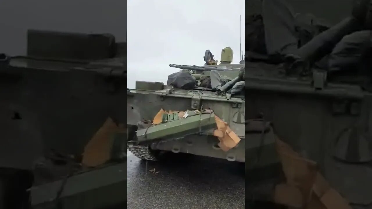 Ukraine War - Abandoned Russian 2K22 Tunguska